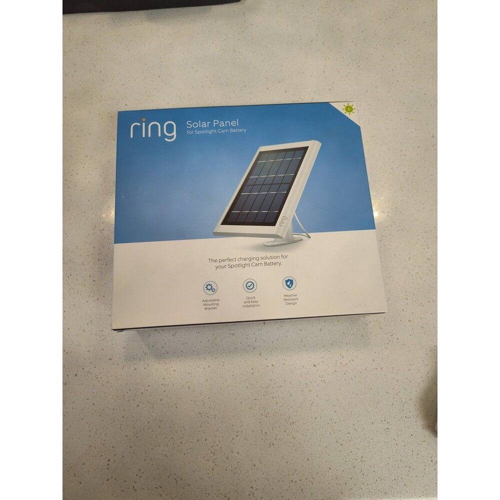 Ring Solar Panel for Spotlight Cam Battery - New